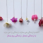 ساده زندگی كن  اما ساده عبور نكن  از دنيايی كه تنها  یکبار تجربه اش ميكنی.