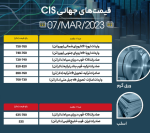 افزایش قیمت اسلب صادراتی منطقه CIS در بازار جهانی.