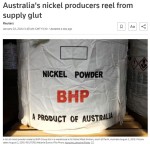  تحت فشار قیمت‌ها، تولیدکنندگان نیکل استرالیا با مازاد عرضه مواجه هستند