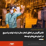 نقش‌آفرینی در تحقق شعار سال 1402با رشد تولید و تسریع در اجرای طرح‌های توسعه