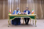 امضای ۴ سند همکاری میان مقامات ایران و عمان.