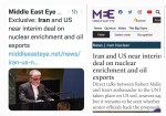شایعات توافق هسته ای به نظر این افشای خبرهای پشت پرده Middle East Eye را باید جدی گرفت.
