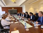 حضور رئیس سازمان سرمایه‌گذاری عمان در نشست با وزیر صمت و انرژی ایران