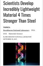 ساخت ماده‌ای قوی تر و سبک‌تر از فولاد با DNA