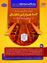 ثبت رکورد تولید ماهانه تختال در ناحیه فولادسازی و ریخته‌گری مداوم فولاد مبارکه در مهر ۱۴۰۲
