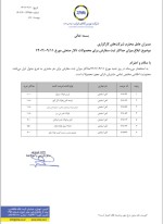 ابلاغ میزان حداکثر ثبت سفارش برای محصولات تالار صنعتی مورخ 1402/08/11.