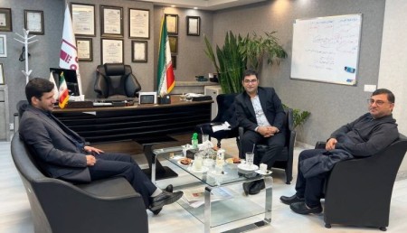 دیدار مدیران ایریتک و فولاد اقلید پارس