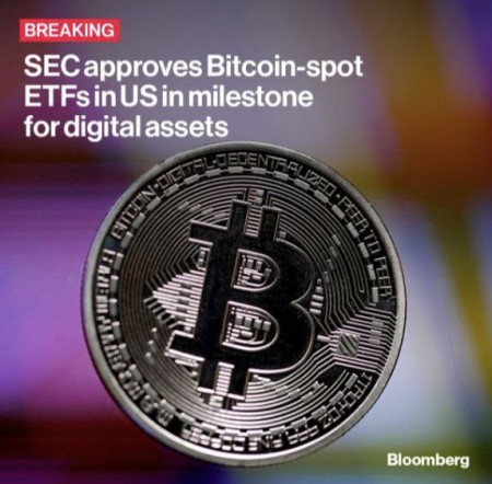 پذیرش بیت‌کوین نقدی توسط سازمان بورس آمریکا (SEC)