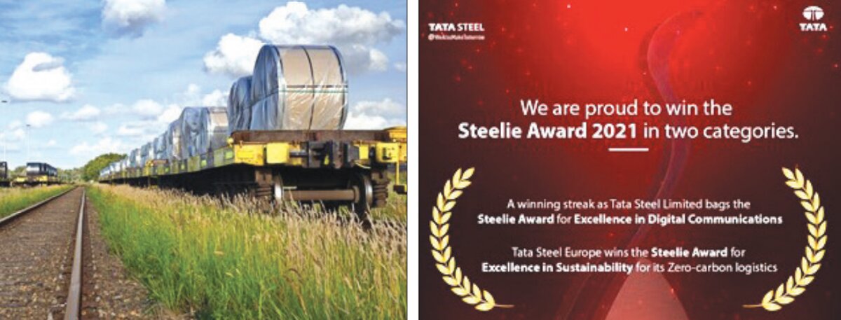 پروژه حمل‌ونقل بدون انتشار کربن در شرکت Tata Steel