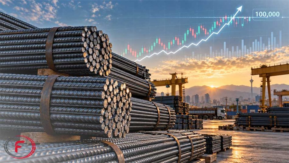 رشد قیمت میلگرد در بازار آهن؛ افزایش‌های ابتدای روز در پایان معاملات فروکش کرد