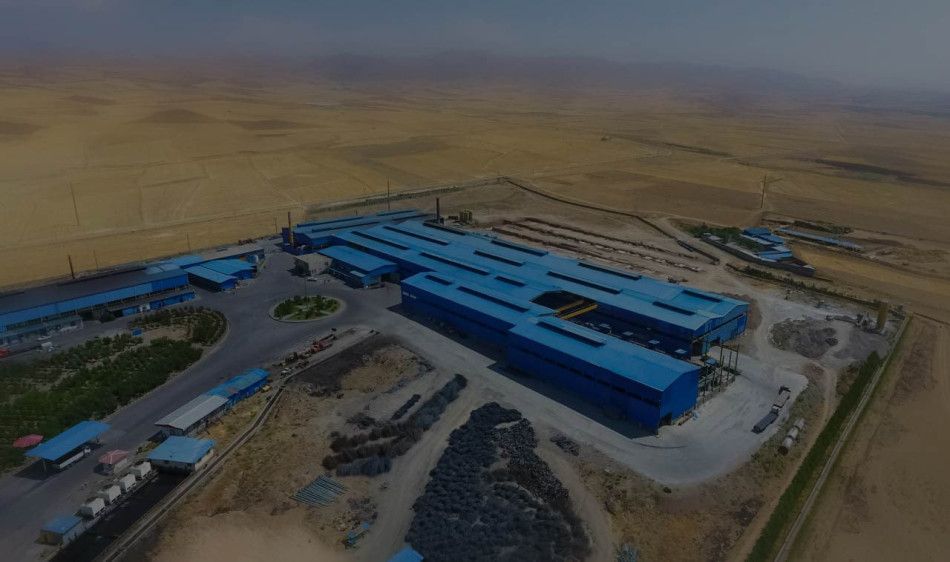 نمای مجتمع فولاد ظفر بناب