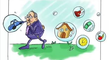 حباب سکه، مسکن، بورس و خودرو